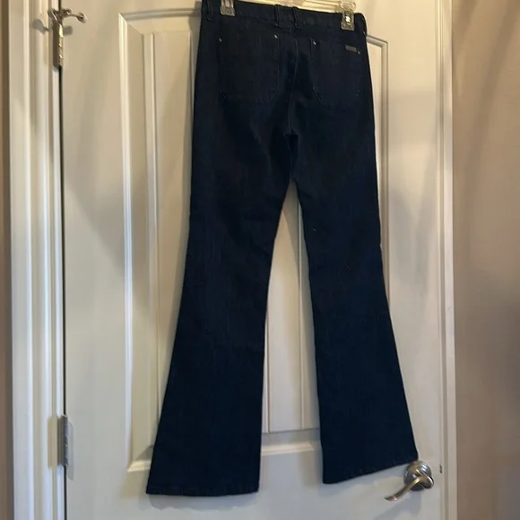 Dear John Blue Flare Wide Leg Jeans T3 - Picture 10 of 11